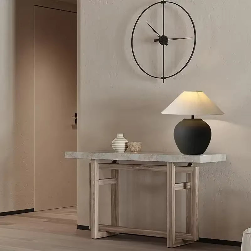 LumiZen Keramisk Bordslampa – Japansk Minimalism