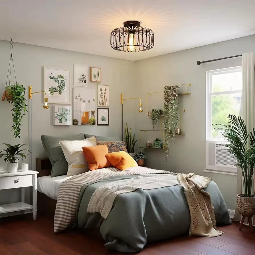 IronBeam Taklampa – Rustik & Modern Loftstil