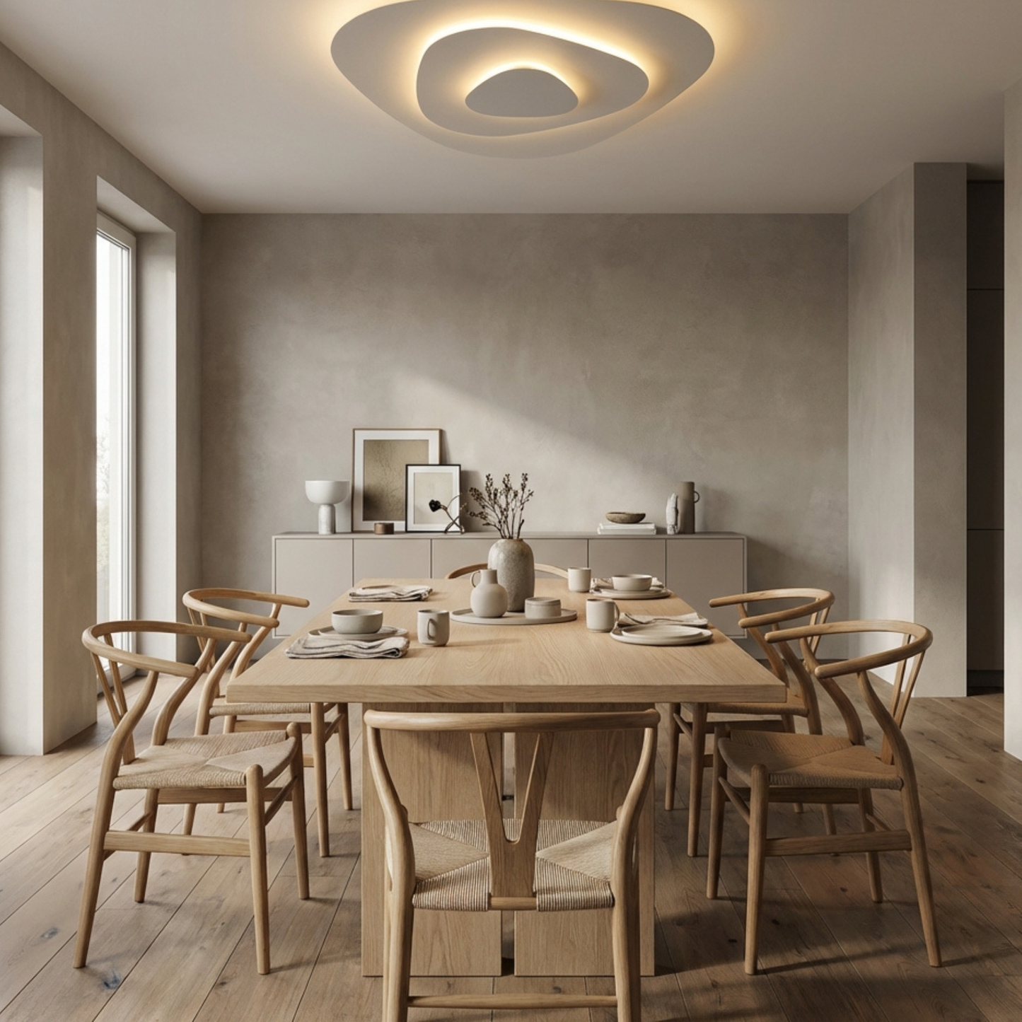 LED dimbar taklampa - modern design