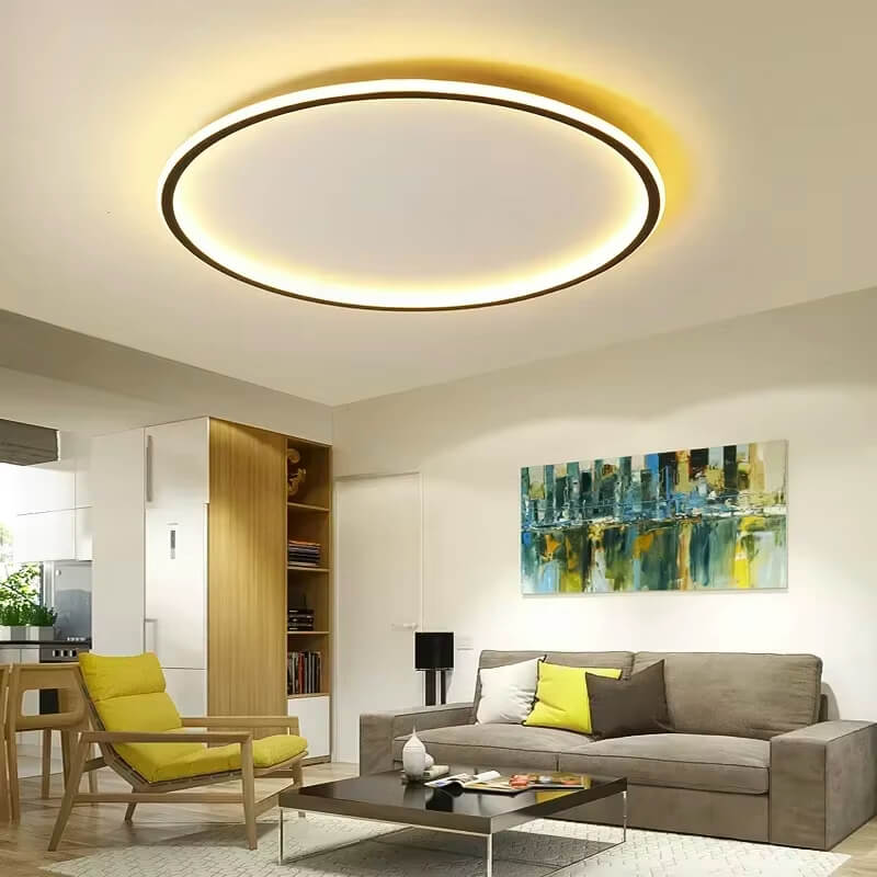 LumiHalo LED-taklampa – Modern & Dimbart Ljus