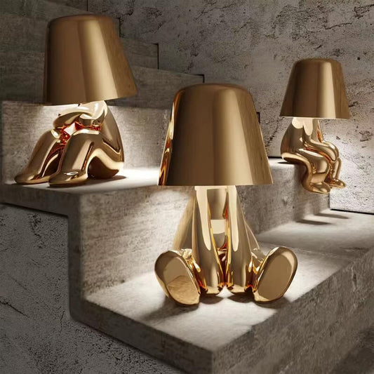 ThinkerGlow LED-bordslampa – Konstnärlig & Unik Design