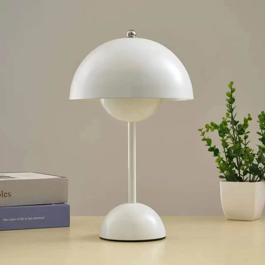 MushLume LED Bordslampa – Trådlös och Uppladdningsbar
