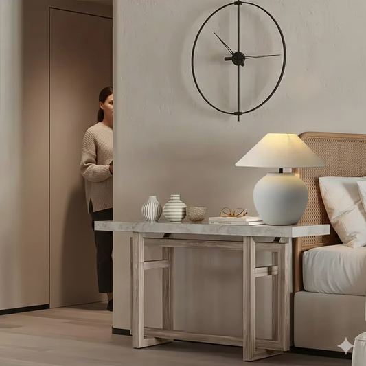 Bordslampa i keramik - Japansk stil