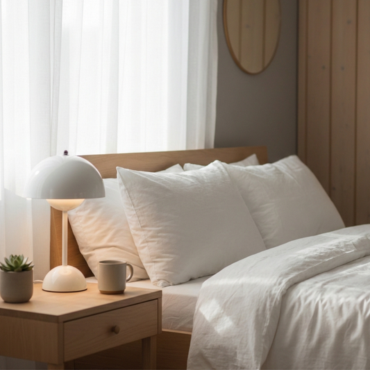 Svamplampa Portabel Bordslampa – Trådlös och Uppladdningsbar